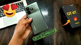 Realme GT 6T Unboxing and Quick Look! *Best Performance 💯 LTPO Display 🥰 120W Charger 😎