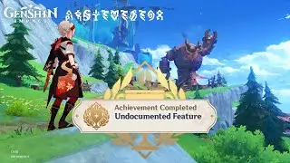 Genshin impact ALL Spur Gear Location, Hidden Achievement Undocumented Feature