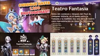 Nuevo Teatro Fantasía! | 400 protogemas extras! | 2 Nuevos niveles (9 y 10) | Guía | Genshin Impact