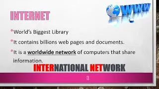 ICT - Internet