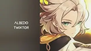 albedo twixtor clips/scene for editing (genshin impact)
