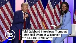 NEW: Tulsi Gabbard Interviews Donald Trump | ***FULL INTERVIEW***