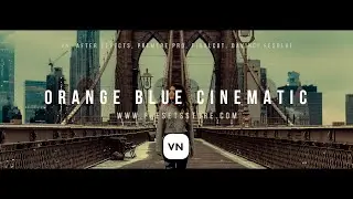 Professional Orange Blue Cinematic LUT for VN | Premier Pro | Final Cut | DaVinci R. | Download Free