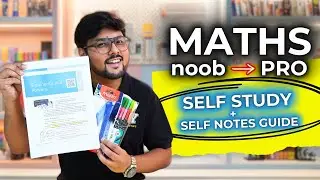 Master Math: Effective Note-Taking & Self-Study Techniques for Students + Stationery ⚡️