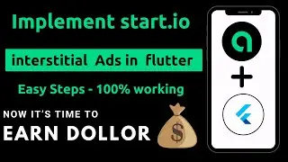 how to add Startapp ads in flutter || Flutter - Start.io Interstitial  Ad || Start.io ads in flutter