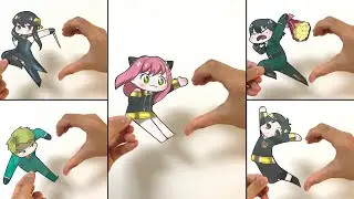 【Spy × Family】Making Spy × Family Finger Heart