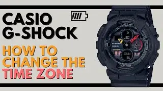 How to Set or Change Time Zone on Casio G Shock