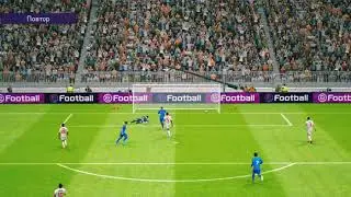 eFootball PES 2020. Сан Паоло - Динамо Киев. Гол Коутинье