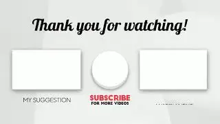 Thanks for watching