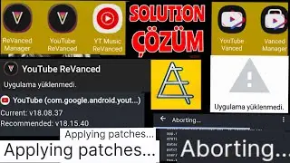 Çok  karşılaşılan sorunların  çözümü - Youtube ReVanced