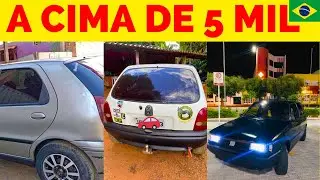 TOP 6 CARROS POPULARES Á VENDA A CIMA DE 5 MIL REAIS