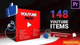 Youtube Pack   MOGRT for Premiere pro »  after effects templates   after effects intro2022