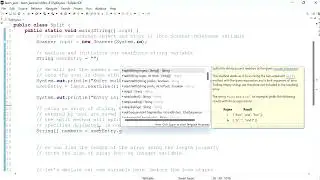Java 81: Using the split method to get multiple user input separated by a space.