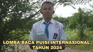 Lomba Baca Puisi Internasional Tahun 2024. Dalam Rangka Dies-natalis Universitas Pekalongan Ke-43.