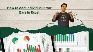 How to Add Individual Error Bars in Excel