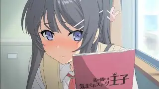 Seishun Buta Yarou Wa Bunny Girl Senpai No Yume Wo Minai [AMV] Alone Again