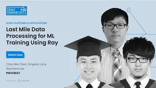 Last Mile Data Processing for ML Training using Ray