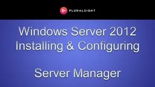 Windows Server 2012 Server Manager