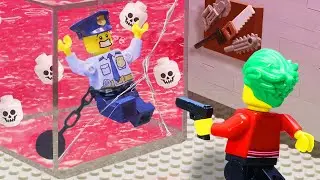 Lego-Gefängnisausbruch: Polizei in gefährlichem Säuretank gefangen