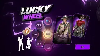 Lucky Wheel Event 😮 | New Year Event 2024 | Purple Shade Bundle Return | Break Dancer Bundle Return