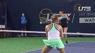 UTS2: Great rally between Anastasia Pavlyuchenkova and Alizé Cornet