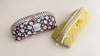 BloomBerry Zipper Pouch Panel | Little Friend Zip Pouch