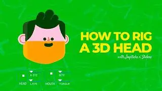 How to rig 3D characters created in Blender with Joysticks n Sliders in After Effects