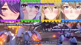 💜 Acheron's Bizarre Team 💜 VS 🤖 2 Automaton Bosses 🤖 - Honkai: Star Rail