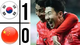 south Korea  vs China | FIFA World Cup 2026 Qualifiers Asian