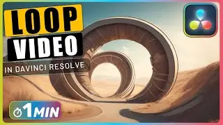 How to LOOP VIDEO in Davinci Resolve