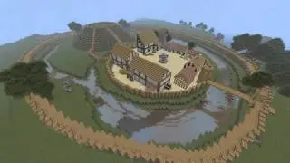 Minecraft Speedbuild #2 - Medieval Village