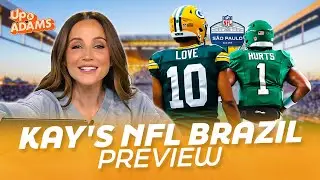 "This is the One This Week!" - Kay Adams Previews NFL's First Game in Brazil Between Eagles/Packers