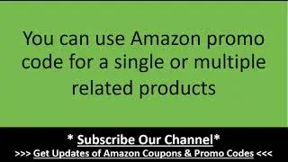 Amazon Promo Codes November 2021