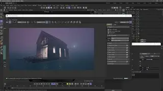 REDSHIFT - Lesson 14 - Exterior Render, Rounded Corners, Environment, Fog, Volumetric Effect, Proxy