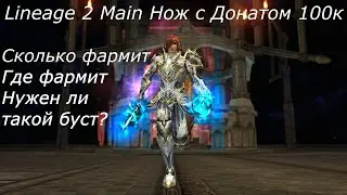 Lineage 2 Main Ав с донатом 100к, сколько фармит, где фармит, что под капотом?!