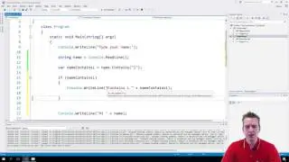 C# Basics with .NET Core | S1P14 | If statements