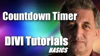 #36 DIVI Theme Tutorial for Beginners  - Countdown Timer DIVI Module