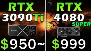 RTX 3090 Ti vs RTX 4080 Super | REAL Test in 10 Games | 1440p | Rasterization, RT, DLSS, FSR3, FG