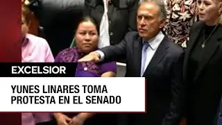 LO ÚLTIMO: Yunes Márquez pide licencia al Senado y su papá toma protesta como legislador