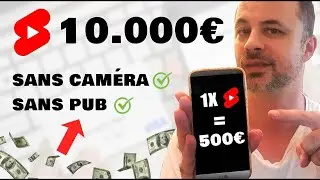 500€ /Jour avec YouTube Shorts Sans faire de Vidéos (YouTube Shorts Monétisation)