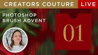 Photoshop Brush Advent 2021: Free Photoshop Brush by Creators Couture