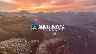 Slideshow #2 : Parallax | Free Tutorials & Setting Files | DaVinci Resolve 17