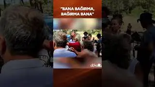 CHPli  Başarır Akbelende çevrecilerle tartıştı, bir kadına parmak salladI