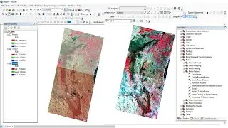 Band Composite & Mosaic of Landsat 8 data in ArcGIS