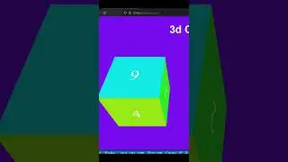 3D shape in Html and css only