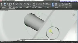 #AutoCAD TUTORIAL 2018   LIGHT CEILING HANGER MODELLING