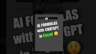 New AI Functions You Need! Extract Name in Excel #exceltips