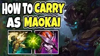 CHALLENGER PLAYER DOMINATES WITH MAOKAI SUPPORT | MAOKAI SUPPORT | 13.22 League of Legends