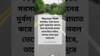 কিছু মানুষ পাবেন সবসময়, যারা মনের দুর্বল জায়গায় আঘাত করে #motivation #motivational #designer