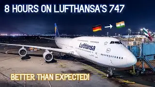 Lufthansa 747-400 (ECONOMY) | Frankfurt to Bangalore